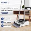 GRAREY Foldable Broom and Dustpan Set