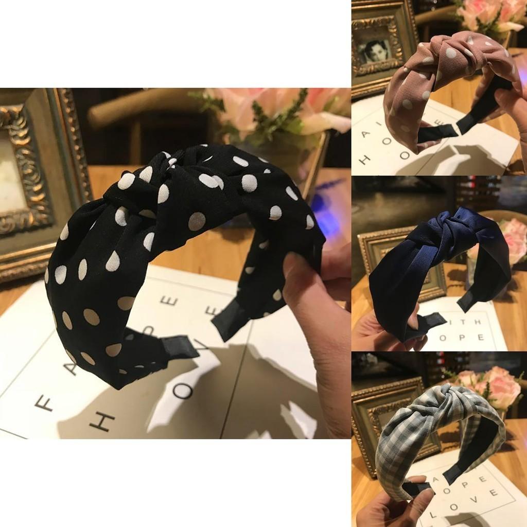 Versatile Women's Cute Hair Band Featuring A Top Knot And Soft Comfortable Fabric For All-day Wear