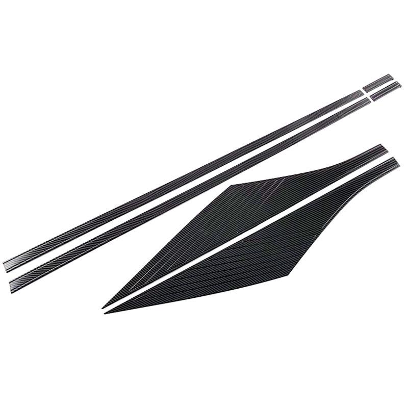 MG4 Mulan Carbon Fiber Rearview Mirror, Fog Light, Door Handle & Edge Trim Set for 2023.