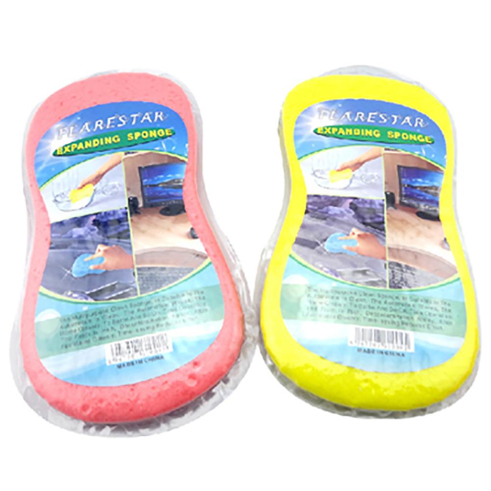 Car Cleaning Sponges High-density Absorbent Large Honeycomb Sponges Waxing Detailing 8-shaped Tools Cleaning Auto Accessori W0o8