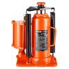 Air Hydraulic Bottle Jack, 12 Ton Max Load Capacity, 265-505 Mm Lifting Range, Pneumatic/Manual Heavy Duty Welded Bottle Jack with Hand Pump for SUV,