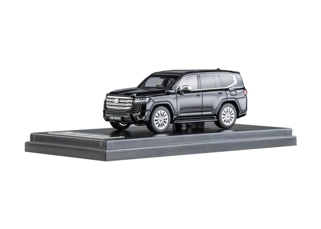 LCD MODELY Toyota SPORT Hotový model 1/64 LC300-GR (Černá)