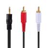 3.5mm to RCA Cable 2RCA to AUX Cord 2-RCA to 3.5mm Adapter Stereo Audio Y-Cable