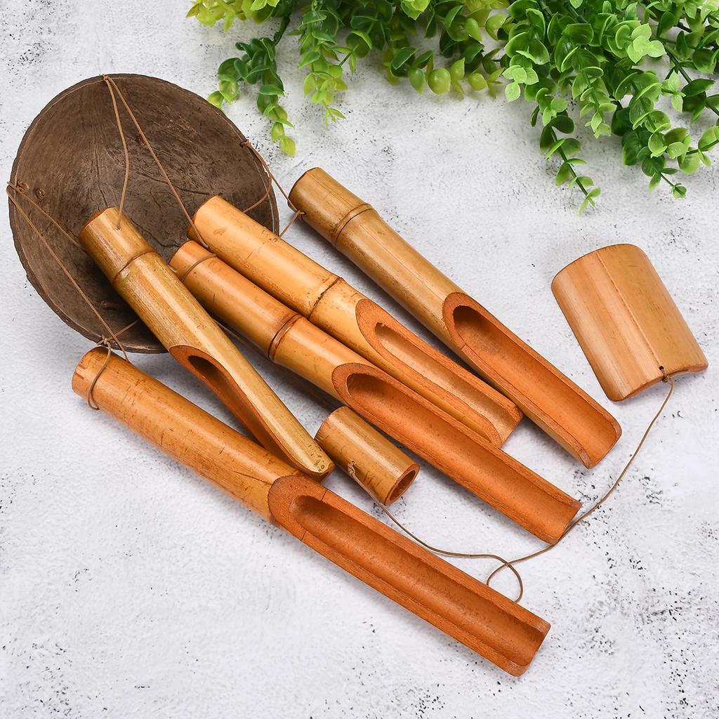 Bambusové zvonkohry 72cm zvonkohry Řemeslné pro venkovní zahradní terasu Domácí dekorace Zen Meditation Vintage Chord Blacony Yard