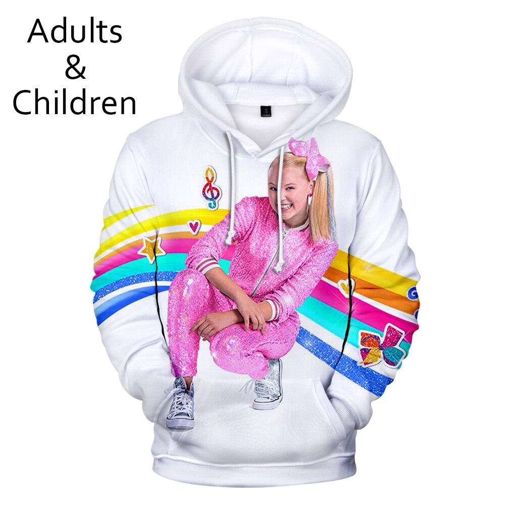 3d Printed Jojo Siwa Hoodies Men Women Sweatshirts New Autumn Kids