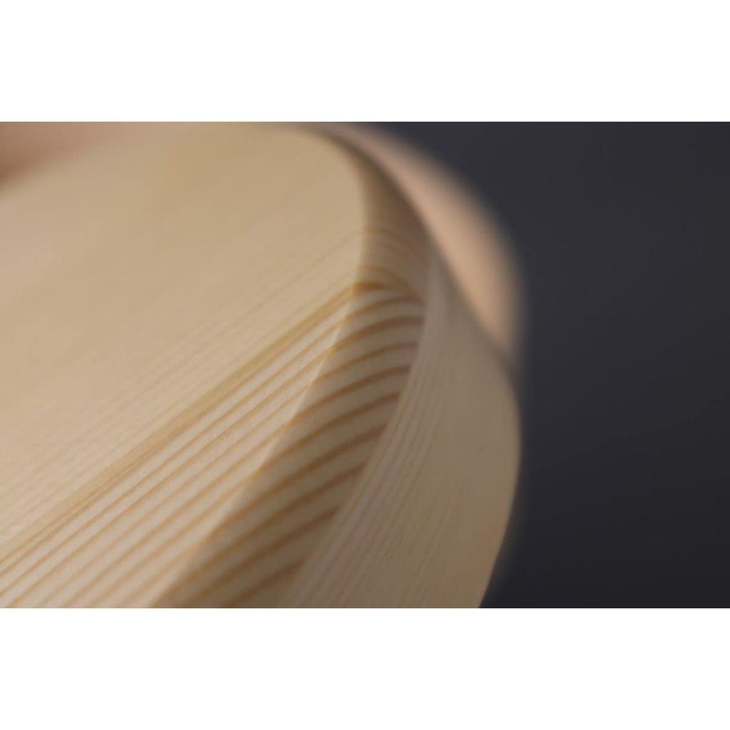 J-kitchens Wappa One-Tier Bento Box, 17.5 X 13 X 6.8 Cm, Rounded Finish, Made In Japan