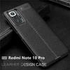 Funda para Redmi Note 10 Pro Cubierta Para Xiaomi Redmi Note 10 Pro Capas Parachoques de Teléfono Cuero TPU Para Fundas Redmi Note 10 Pro Cubierta