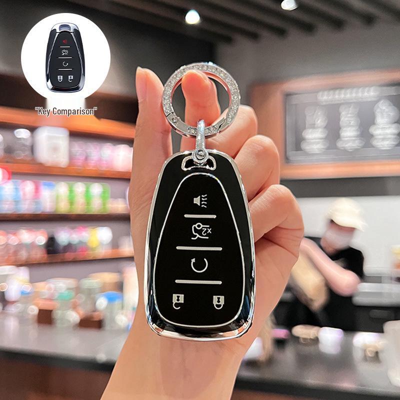Compatible Chevrolet Key Cover for Volando, Malibu XL, Chuangku, Chuangjie, Explorer, Shell Buckle, and Changxun Models – Full Protection