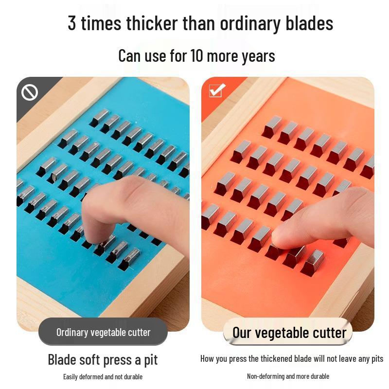 SafeGrip Vegetable Grater: Thick Shreds, No Hand Injury, Multi-Use for Potatoes, Radishes, and More.