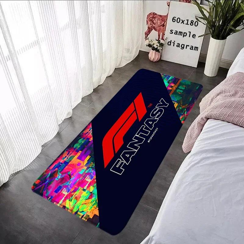 Balcony Carpet Living Room F1 Racer 33 Number Rugs Foot Carpets Entrance Doormat Soft Bedside Rug Floor Mats Non-slip Mat Home