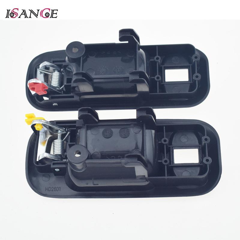 For Honda CR-V 1997-2001 & Odyssey 1995-1998 ide Door Handle Bezel Chrome Black Grey Front Rear Left Right Driver Passenger
