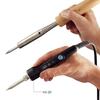 HOZAN HS-26 Temperature-Controlled Soldering Iron, Lead-Free Solder Compatible, Integrated Temperature Control Circuit, Adjustable Temperature
