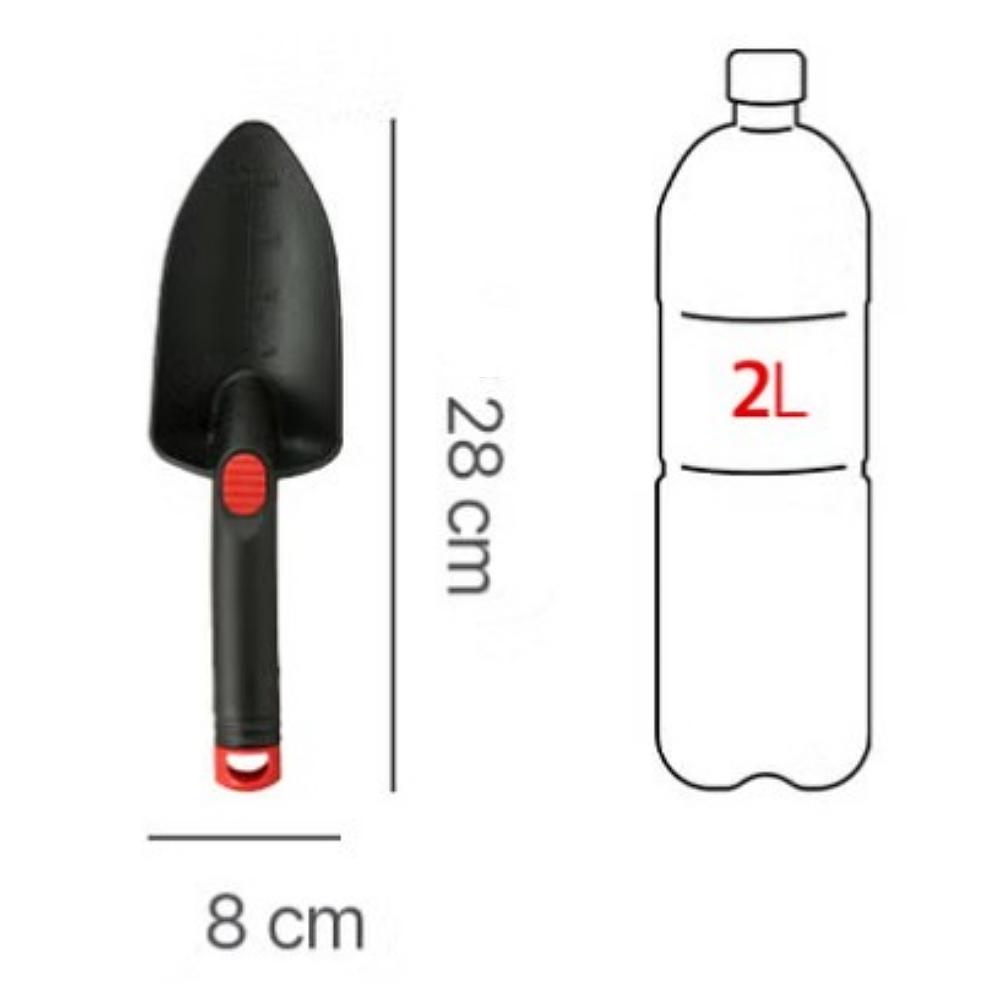 Ogrodnictwo Szeroki PP(Plastikowy) Kielnia ze skalą