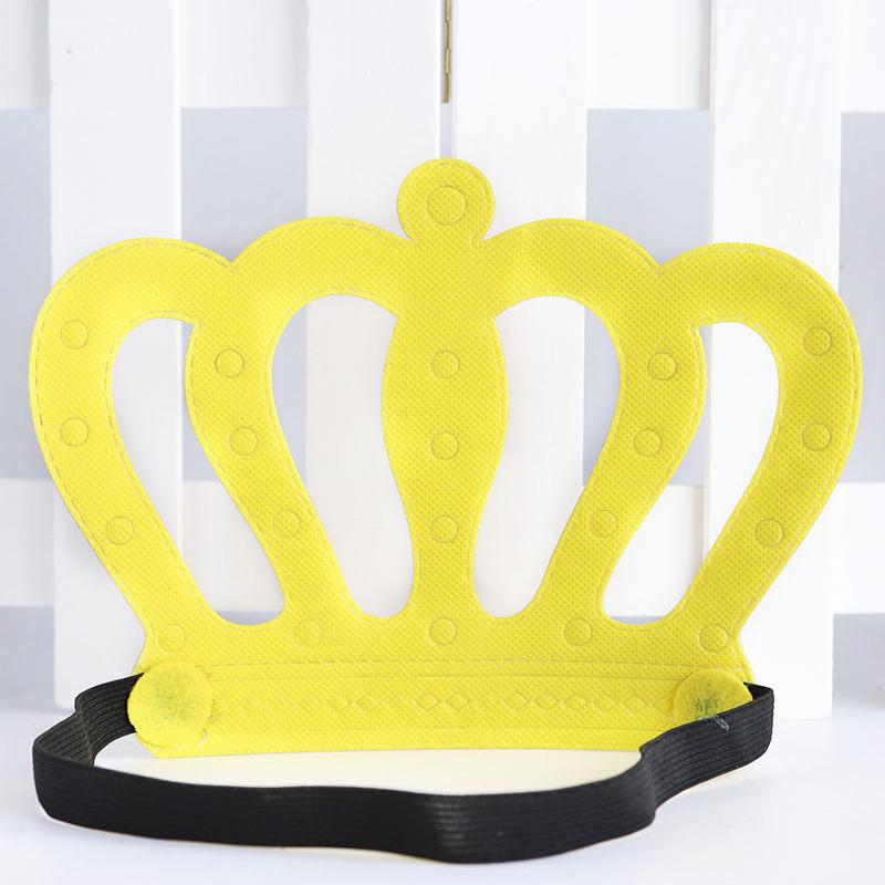 King's Crown Birthday Decoration Gold Cloth Crown Headwear Birthday Decoration Props Hat Headwear Party Photography Supplies