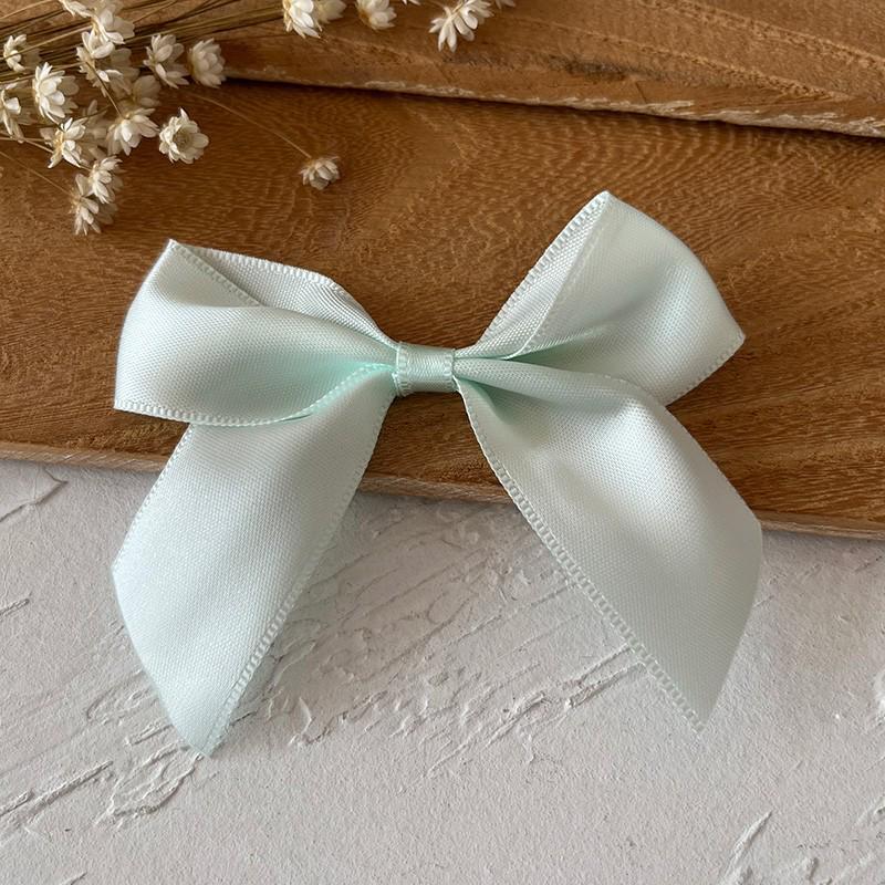 2.5cm Wide Handmade Ribbon Bow Knot for DIY Clothing & Hair Accessories, Card Holders, and Decorations