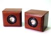 Takai Crafts High Craft Rose Mahogany Material Audio Speaker Terminal Specifications Ultra-compact HC-TX051 Pair High-grade