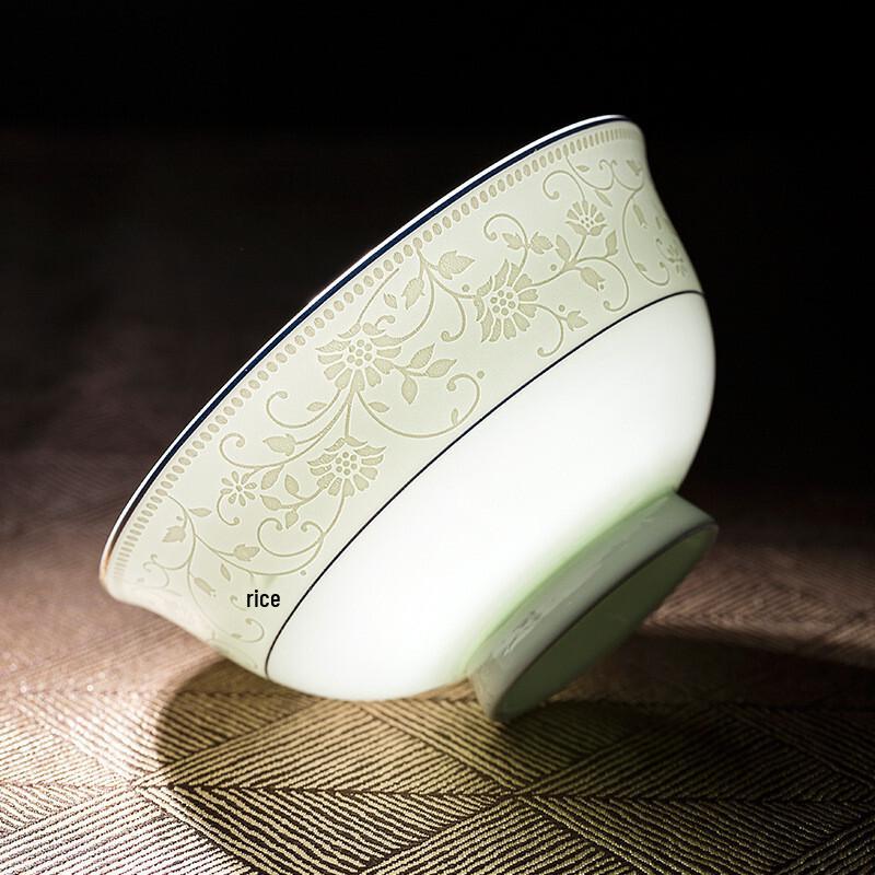 Qianhua Zhike 56-Piece European Ceramic Dinnerware Set