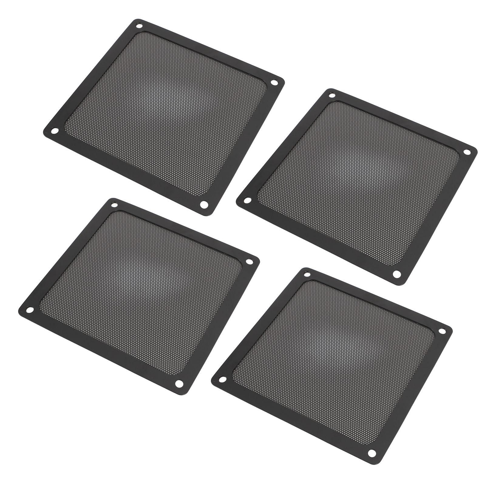 

PC Fan Dust Filter Magnetic Frame Fine Mesh PVC Computer Fan Filter Grills for PC Case Fan Chicken Coop Vent чёрный