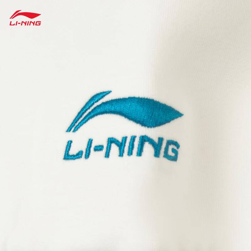 Li-Ning Women's Fleece-Lined Crew Neck Sweatshirt