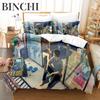 3D Print Japan Movie The Garden of Words Bedding Sets Duvet Cover Set With Pillowcase Twin Full Queen King Bedclothes Bed Linen