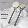 Long Handle Double-Sided Bath & Back Scrubber
