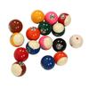 5.72cm Billiards Balls 16 Pieces Large Size American Style Resin Pool Balls Set for Entertainment