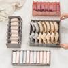 closet organizer for socks home separated underwear storage box 11 grids jeans bra organizer foldable drawer organizer Dormitory