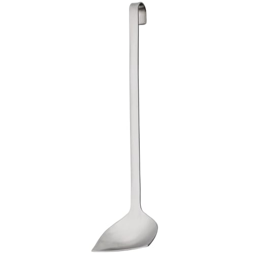 Yoshikawa EA to CO Iitoko Saji Long Long Spoon, Scoop-Shaped Spoon, Yogurt Spoon, Ladle, Length 25.5cm x Width 6.2cm, Stainless Steel, Made in Japan,