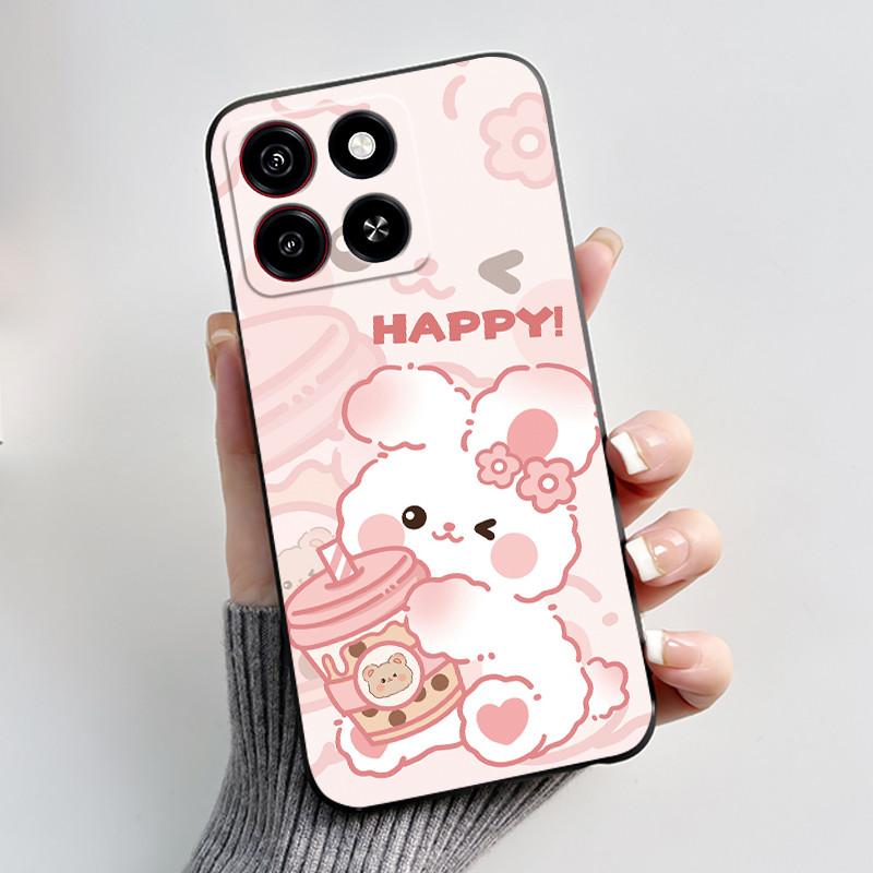 For ZTE Blade A35 Case Cute Cool Fashion Silicone Soft TPU Cover For ZTE Blade A55 Cases Blade A35 Back Cover Shockproof Bumper