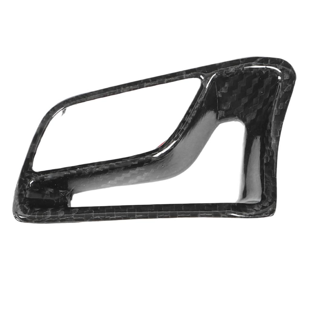 Steering Wheel Cover Trim Carbon Fiber Control Panel Frame Decal Sticker for Macan 718 Boxster Cayman 911