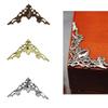 Metal Angle Corner Brackets 40Pcs For Notebook Cover Menus Photo Frame Furniture Decorative Protector And Versatile