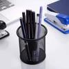 Thickened Metal Pen Holder - Large Capacity Multifunctional Desktop Organizer for Office and Students