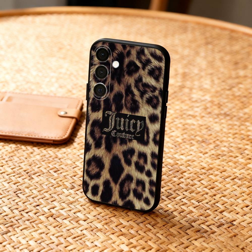 Pink J-Juicys C-Coutures  Phone Case For Samsung  A73,A21s,A22,A31,A32,A52,A53,A71,A80,Soft Black Shell