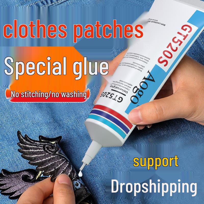 

Universal Transparent Adhesive for Handmade DIY Projects - Strong, Versatile Glue for Fabric and Decorative Crafts GT-520S Flexible Slow Dry 30ml
