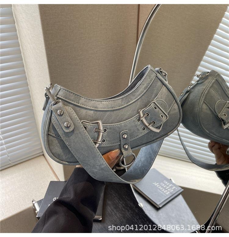 Fashion Trend Underarm Bag 2025 New High-end Explosive Messenger Bag Niche Design Commuter Shoulder Women's Bag