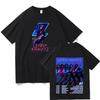 Koszulka Lenny Kravitz Lenny Kravitz Blue Electric Light Tour 2025 Top Bawełniany Krótki Rękaw Koszulka Rock Kobiety_Mężczyźni Oversize Streetwear