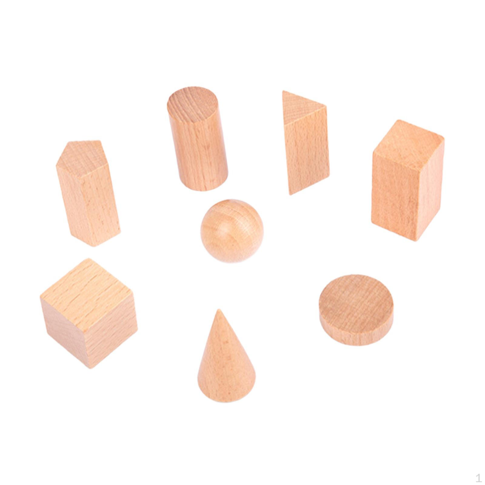 

Wood Blocks Building Stacking Learning Counting Creative Playing Math Sorting Toys Small Geometry