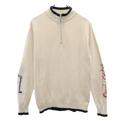 Made In Japan Golf Long Sleeve Half Zip Sweater 4 Knit Men's Used