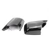 M Look Glossy Black Mirror Covers For BMW X5 E53 1999- 2006 Rearview Side Mirror Cover Caps New