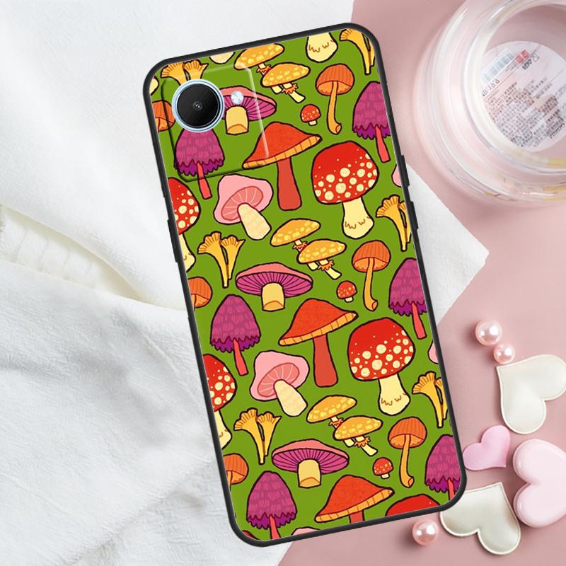 

Mushroom Forest For Realme 14 10 11 12 13 Pro Plus GT 6 5 6T GT7 Pro C61 C55 C53 C51 C21Y C25S C75 C67 Case Realme 10 Pro Plus