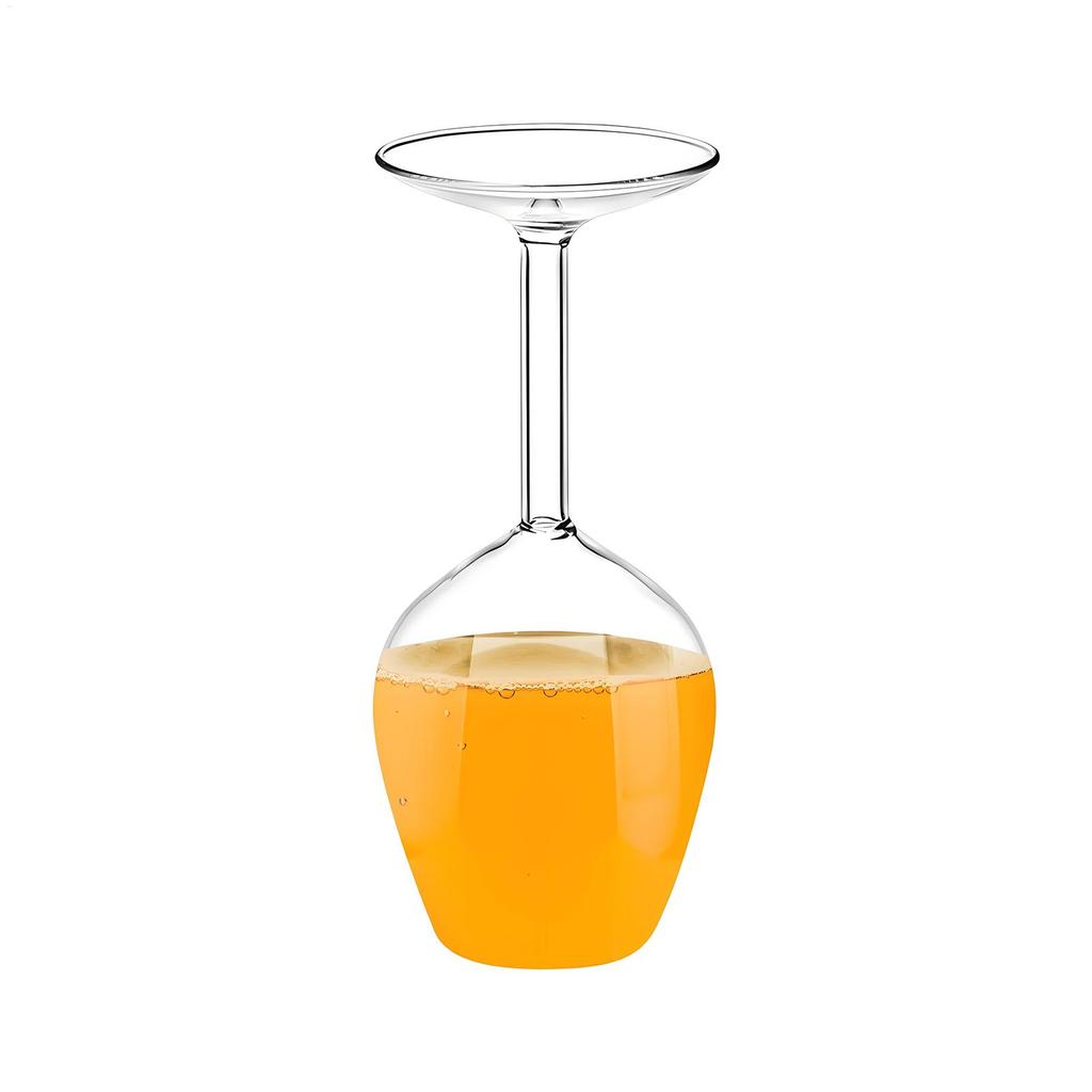 400ml Unique Inverted Wine Glass for Spirits Cocktails, Home Bar decor, Upside down Wine Glass, Valentine's Day Birthday gifts