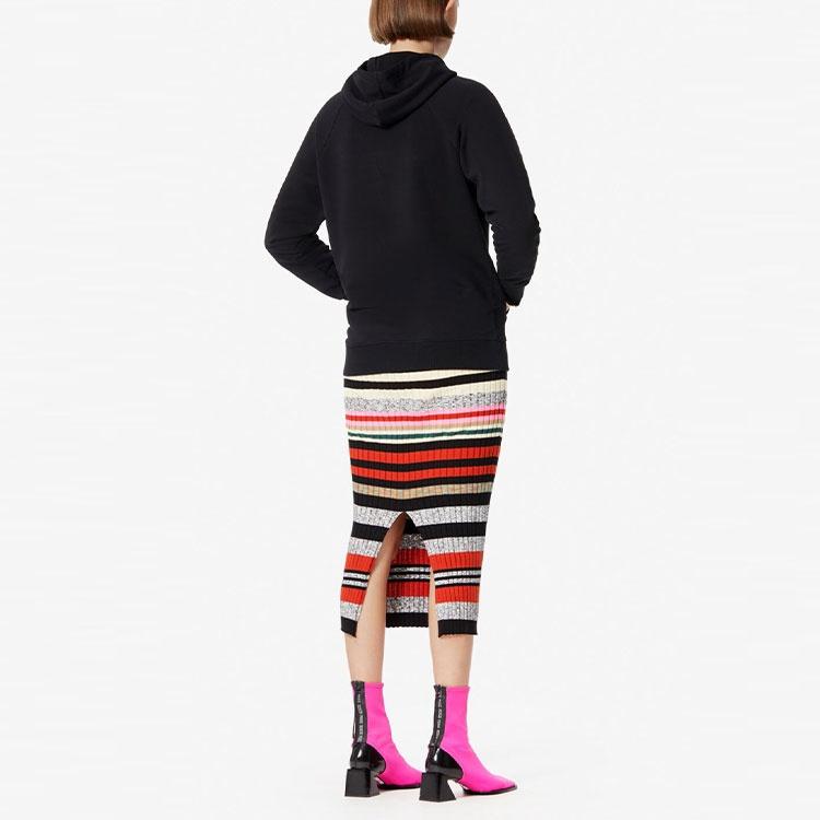 (WMNS) KENZO Eye Pattern Hoodie Black Women's F962SW7664XF-99