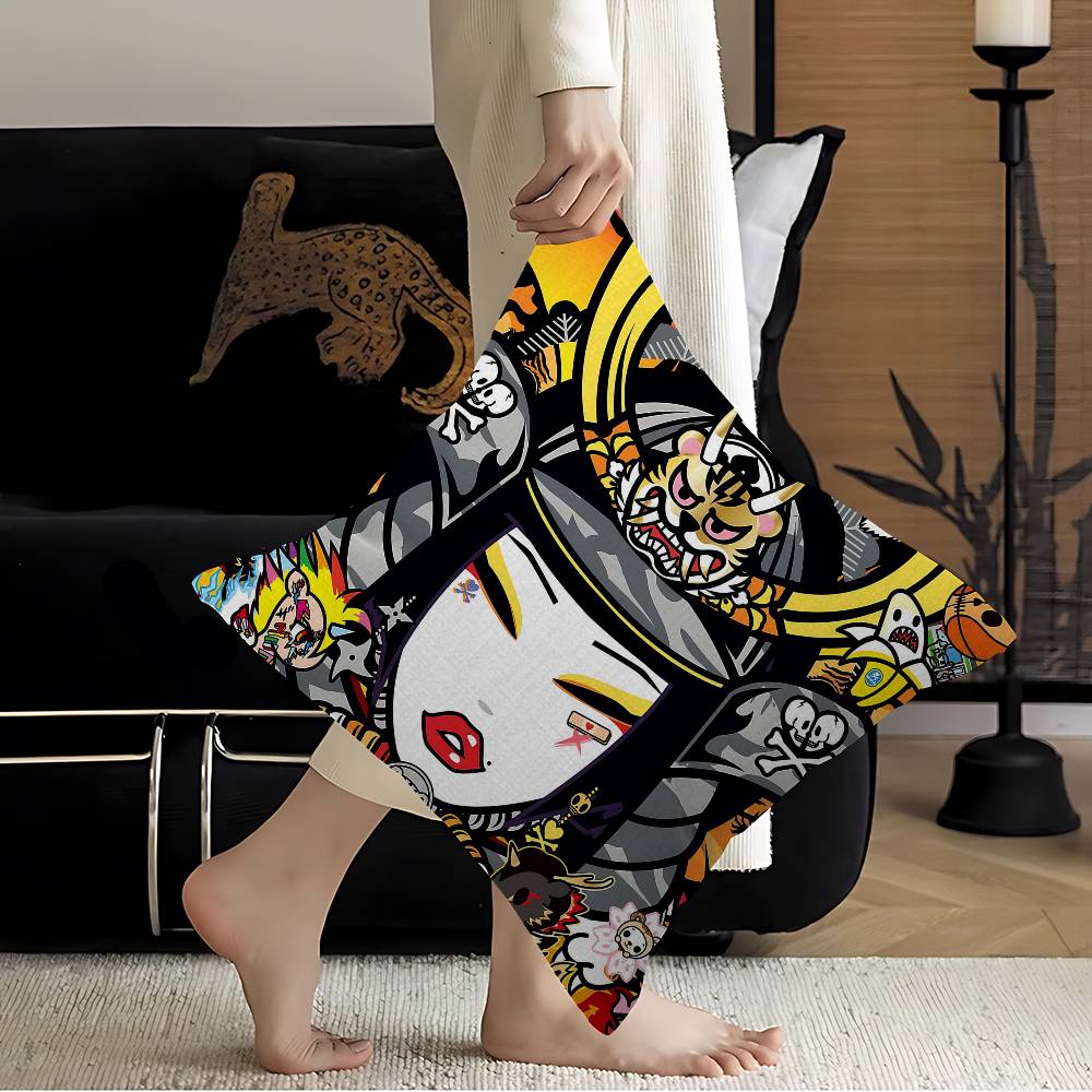 Japonia Anime T-Tokidokis Poszewka na Poduszkę Design Poszewka na Poduszkę Dekoracja Świąteczna Dekorati
