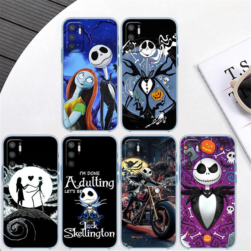 Nightmare Before Christmas Case for Motorola G10 G20 G30 G31 G32 G34 G35 G41 G42 G50 G51 G52 G55 G60 G60S G62 G71 G72 G75