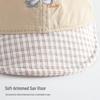 Kids' Cotton Baseball Cap with Bear Ears - Windproof and Sunproof