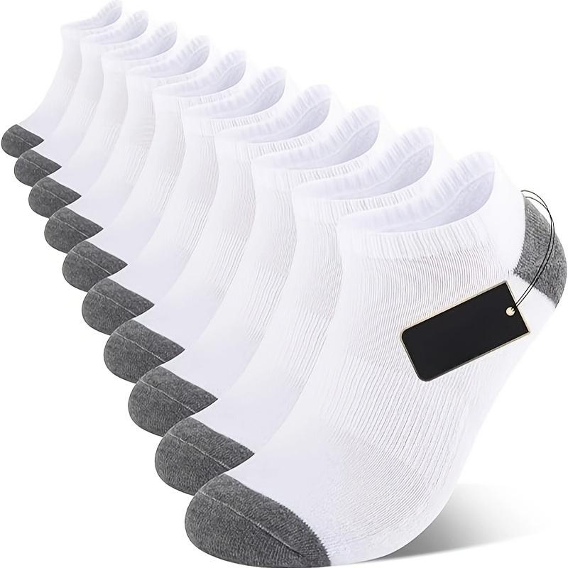 5/10 Pairs Athletic Socks Men's Socks Running Socks Ankle Socks for Spring and Summer