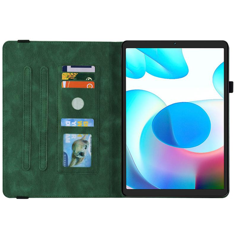Tablet Case For Realme Pad Mini Case 2022 Retro Embossing Pu Leather Wallet Cover For Funda Realme Pad Mini 8.7 2022 Case Coque