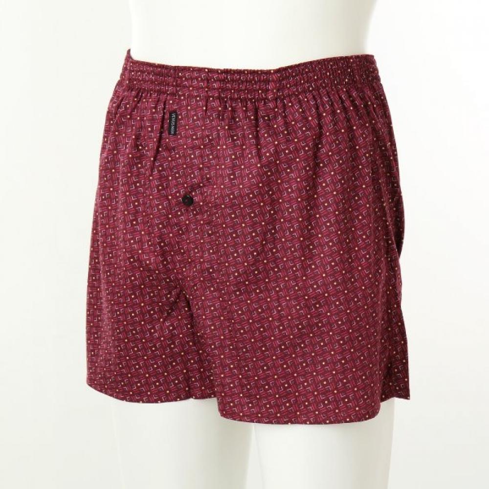 Venus 100  Cotton Geometric Print Magic Mesh Trunk Vmp1978m