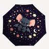 1pc Cute Bat Design Automatic Opening/Closing Umbrella, 8-Rib Outdoor Umbrella, Travelers, Daily Use.F024