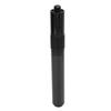 14in Pool Cue Extension Telescopic Carbon Fiber Billiard Extension with Bumper for Universal